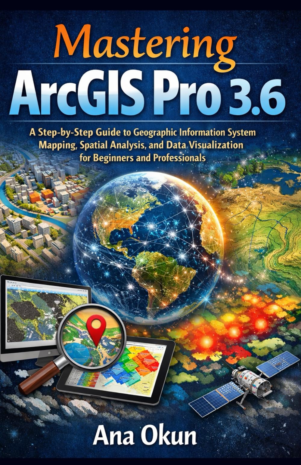 Mastering ArcGIS Pro 3.6: A Step-by-Step Guide to Geographic Information System Mapping, Spatial Analysis, and Data Visualization for Beginners and Professionals