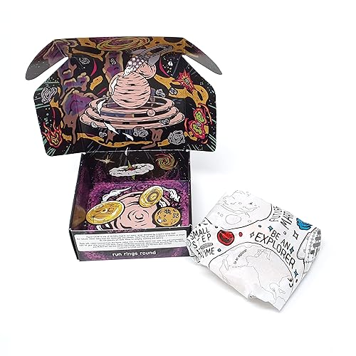 Miniatura 6 de Planet CH3W (melocotón) - Juguete de goma natural para la dentición, la hora del baño y el juego sensorial