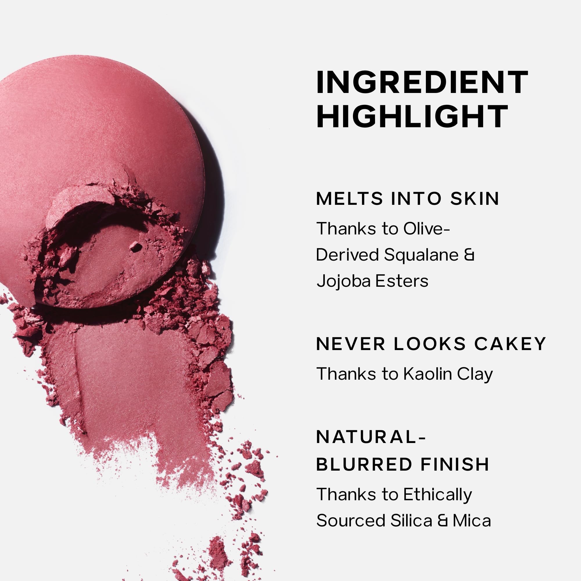 Saie SuperSuede Talc-Free Baked Powder Blush