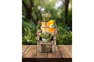 iStatue Solar-Powered Turtle Figurines That Glow – Liven Up Your Outdoor Ambiance