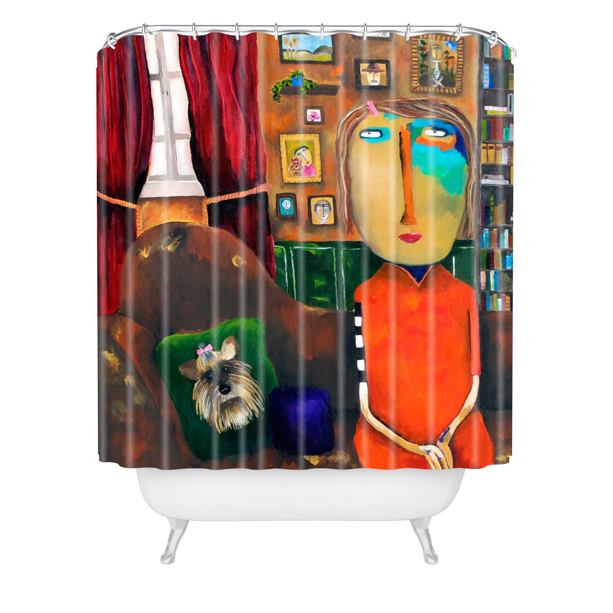 Deny Designs Robin Faye Gates With Bebe Shower Curtain, 69" x 72"