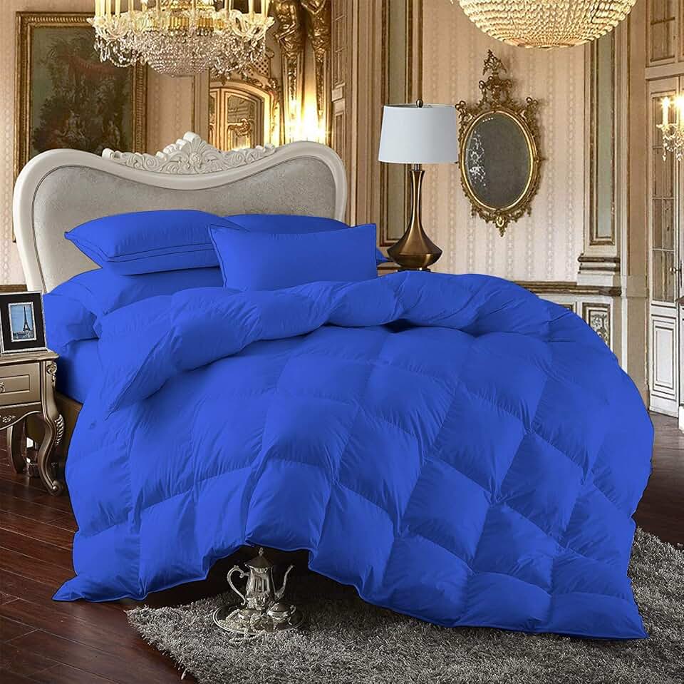 blue velvet comforter