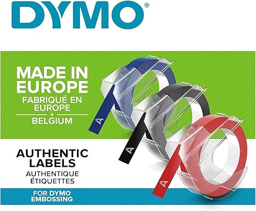 Dymo Cinta de gofrado_P Paquete de 3