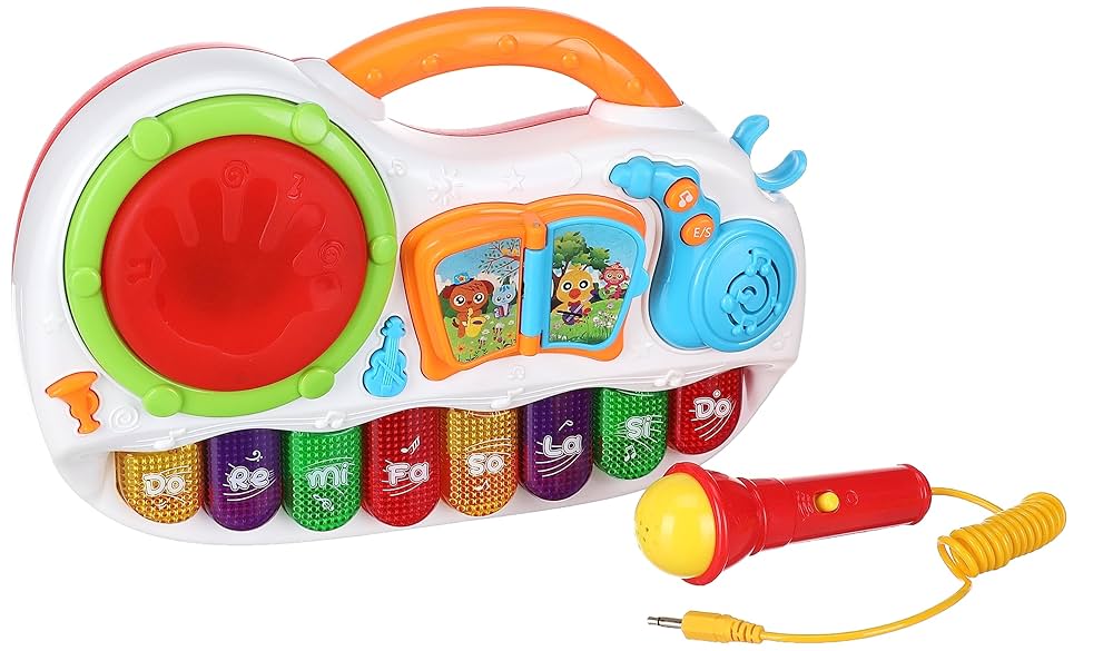 Five Star Toys 35338 Music Piano with Music and Lights for Kids: Buy Online  at Best Price in Egypt - Souq is now Amazon.eg