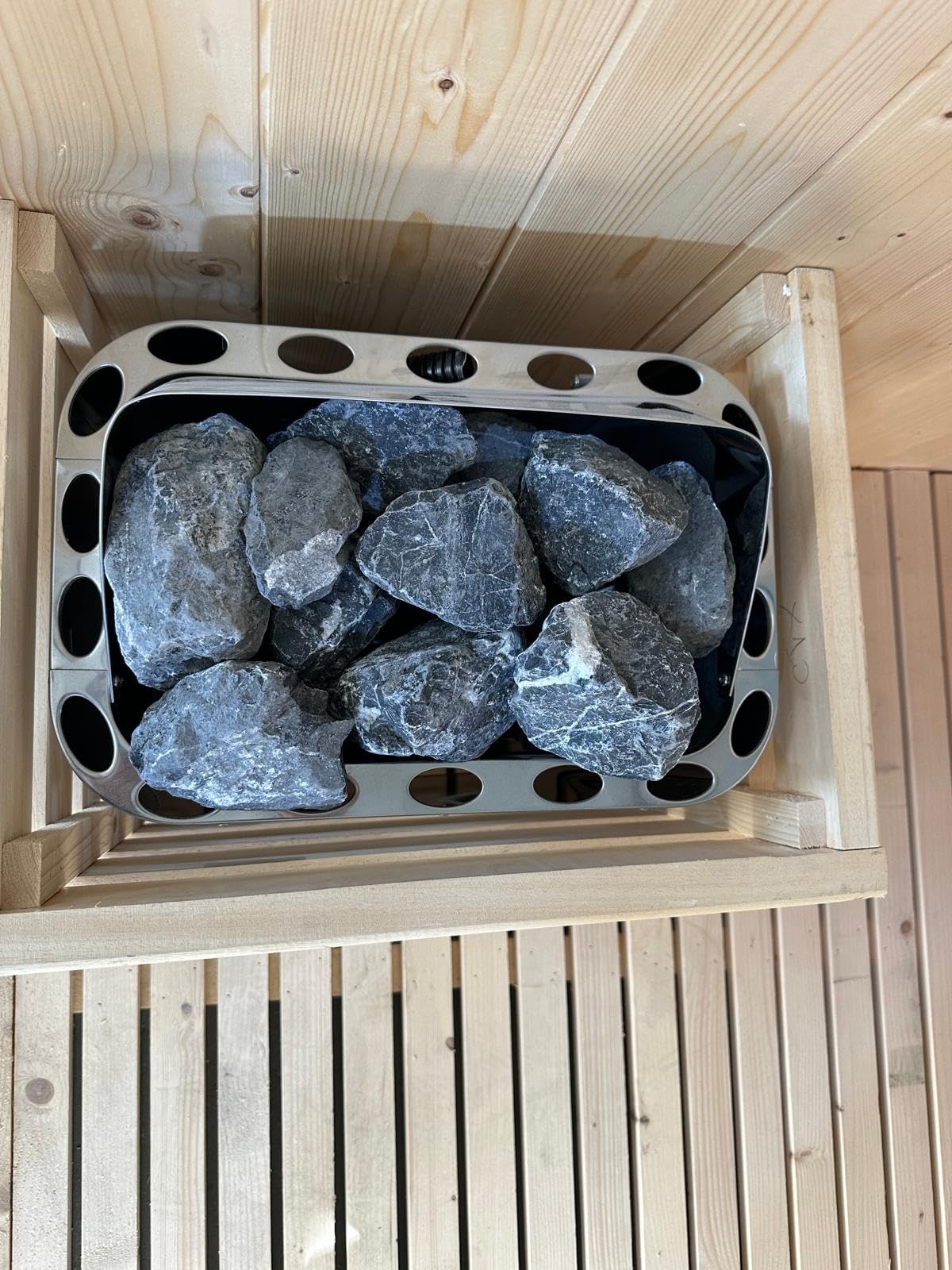Mondospa Pierres de lave pour Sauna finlandais 17 kg