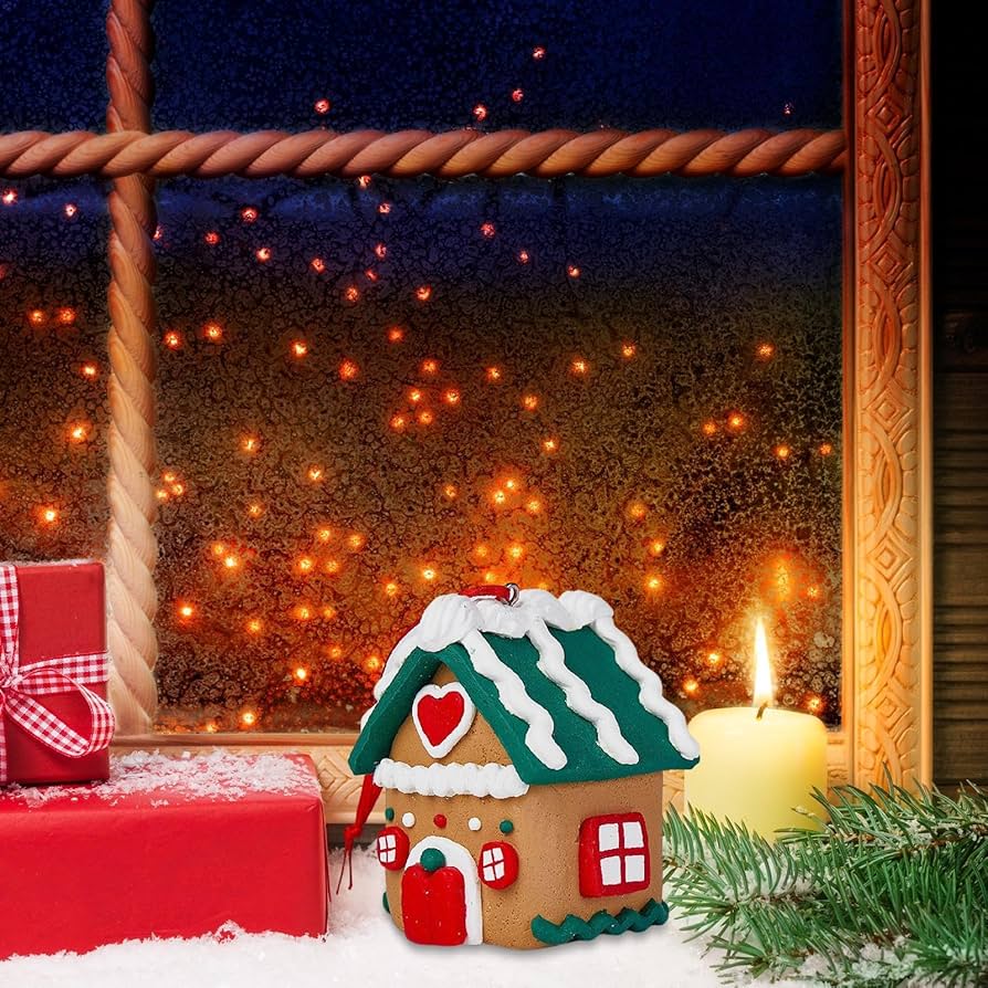 クリスマス　オーナメントハウス　コーヒーショップ Amazon.co.jp: クリスマスハウスオーナメント、家の形の