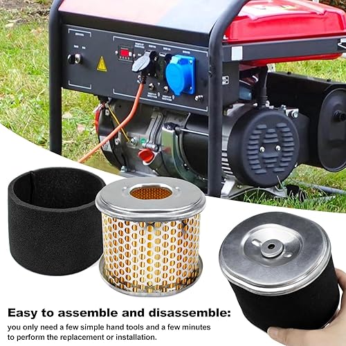 Miniatura 6 de Filtro de aire para Honda AFZE30 GX340 GX390 11HP 13HP 17210-ZE3-505 17210-ZE3-010 Motor generador de lavadora a presión