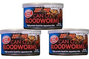 Zoo Med Can O Bloodworms: 3.2 oz (3 Pack)