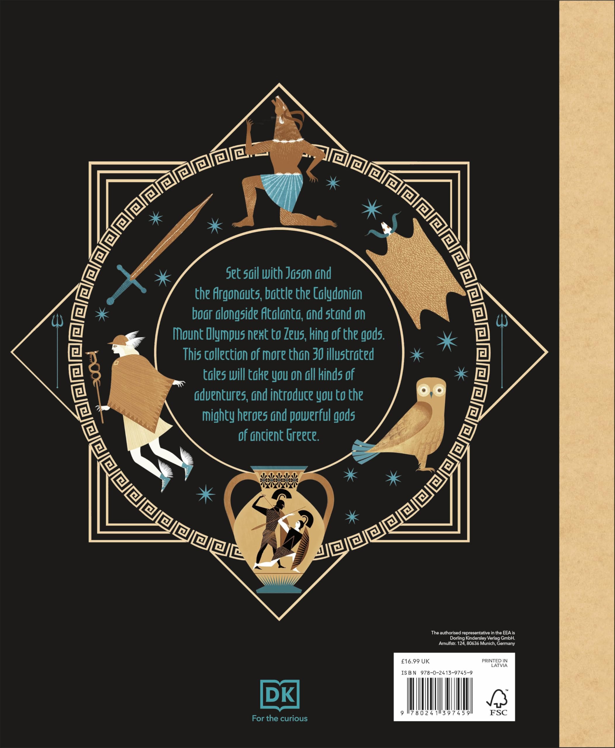 Greek Myths: Meet the heroes, gods, and monsters of ancient Greece (Ancient Myths)