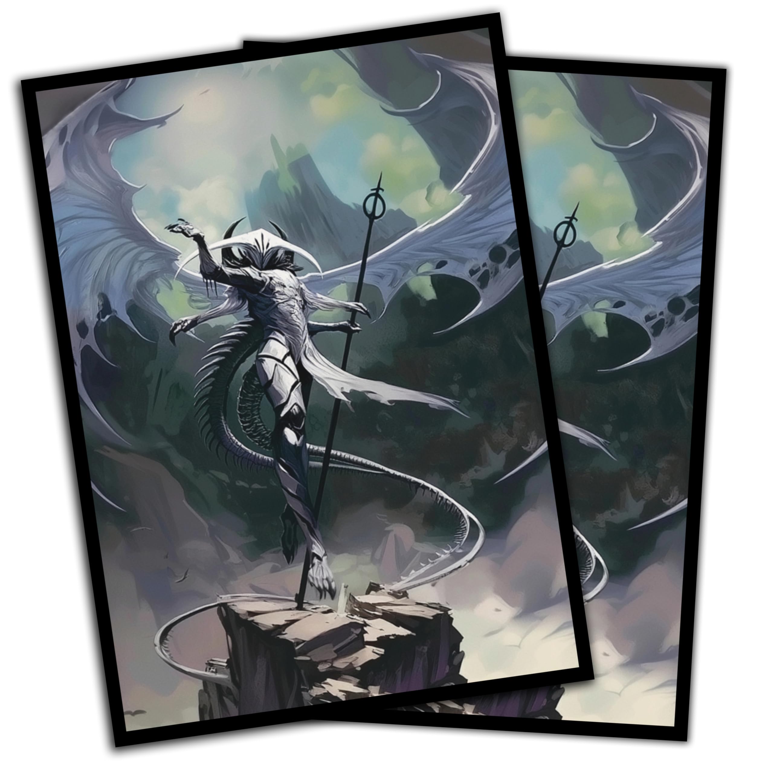 Amazon.com: Angel Horror Card Game Sleeves - 102 Pack Textured