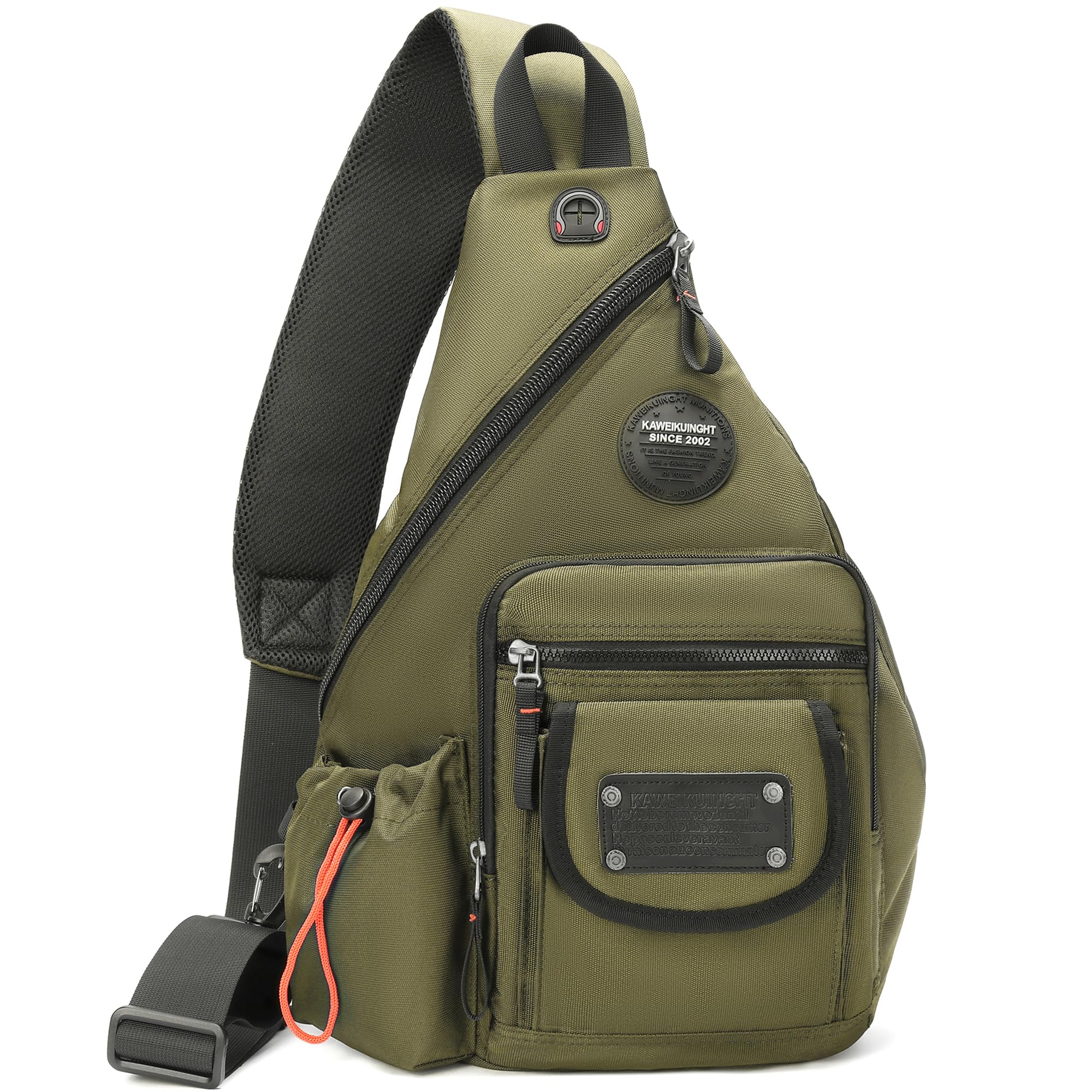 NICGID Sling Bag Backpack, 13.3'' 14.1'' Laptop Bag Crossbody Shoulder Chest Backpacks Travel Outdoors for Men Women