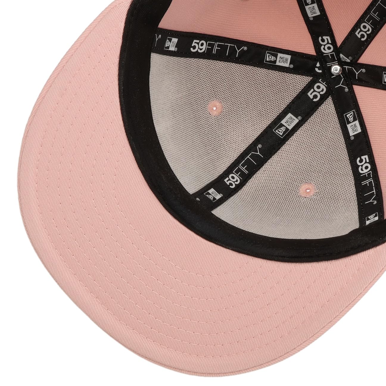 New Era 59Fifty ESS Yankees PKR - Berretto da baseball con visiera piatta MLB Fitted NY York, da donna/uomo, chiusura posteriore, con visiera, primavera, estate, autunno, inverno