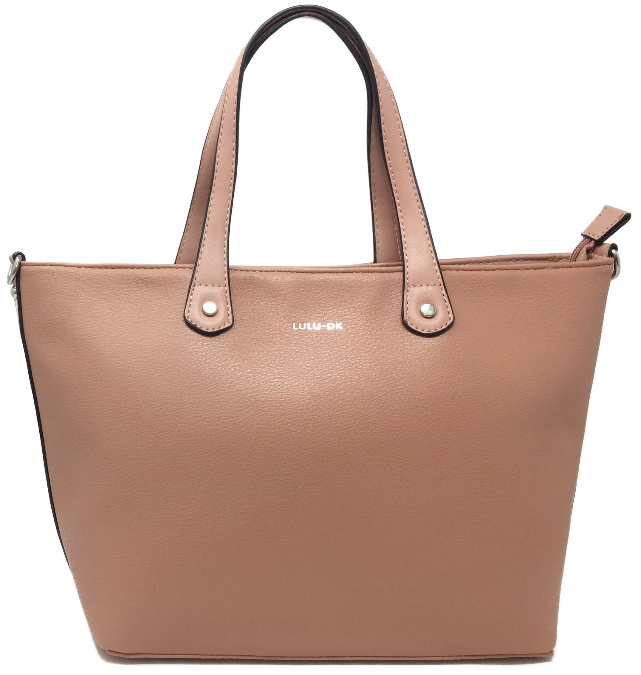 Designer Handbags for Women Candy Ladies Fashion Top Handle Grab Bag with Detachable Adjustable Cross Body Shoulder Strap.