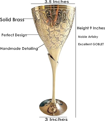 Miniatura 6 de Copas de cáliz romanas medievales, copas de vino medievales, para princesa, novia, cáliz vintage, copa medieval  1 copa de vino real de latón macizo