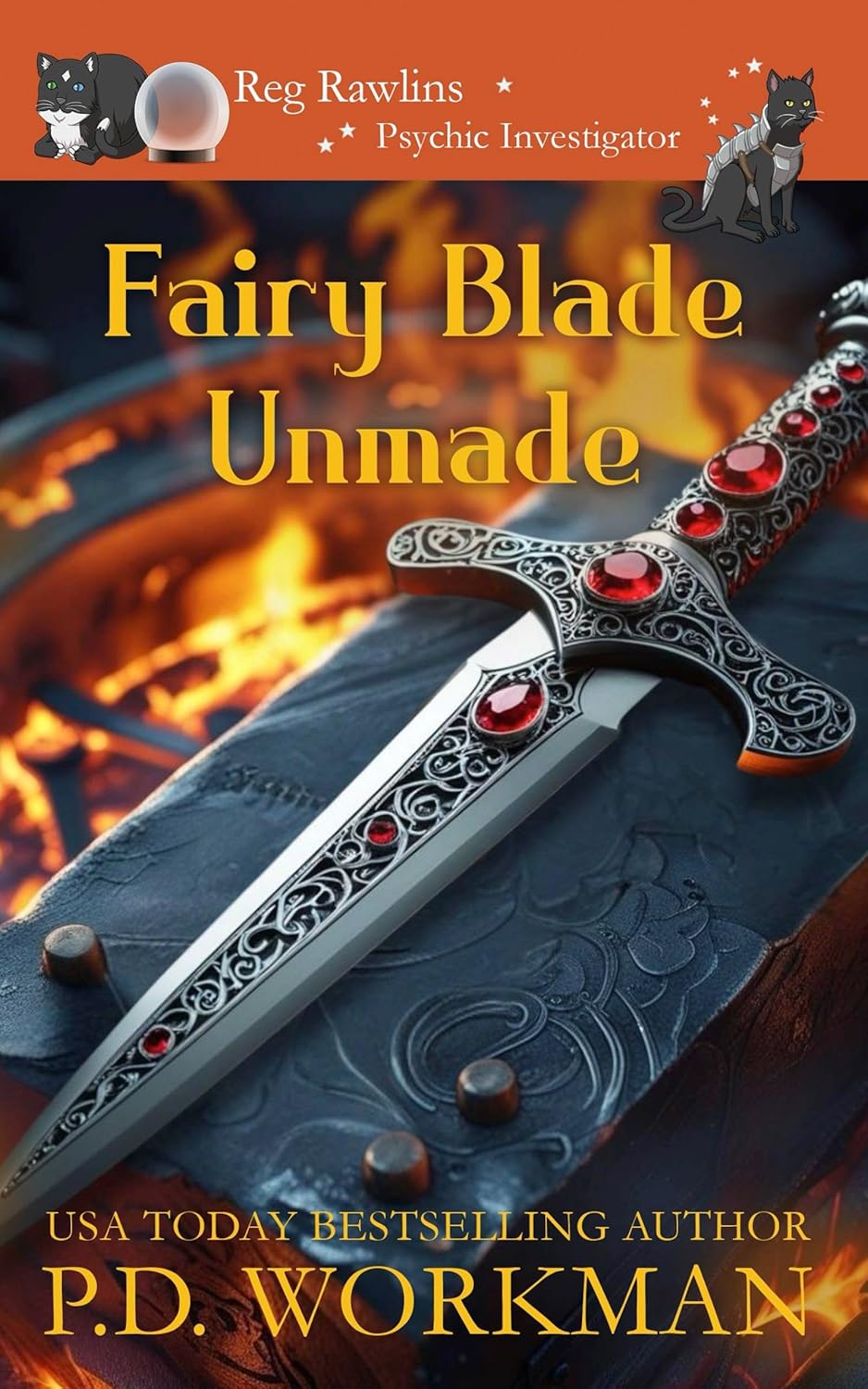 Fairy Blade Unmade (Reg Rawlins Psychic Investigator (Paranormal Cozy Mystery) Book 7)      Kindle Edition