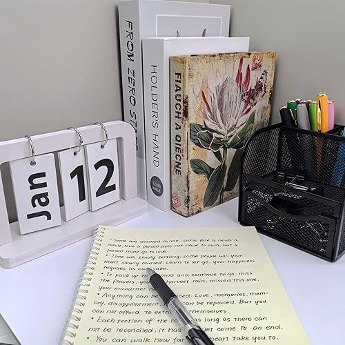 Miniatura 3 de Fengtaiyuan ADP18, bolígrafos de gel retráctiles, 0.020 in, tinta negra, extrafinos, escritura suave, paquete de 18 (ADP18)