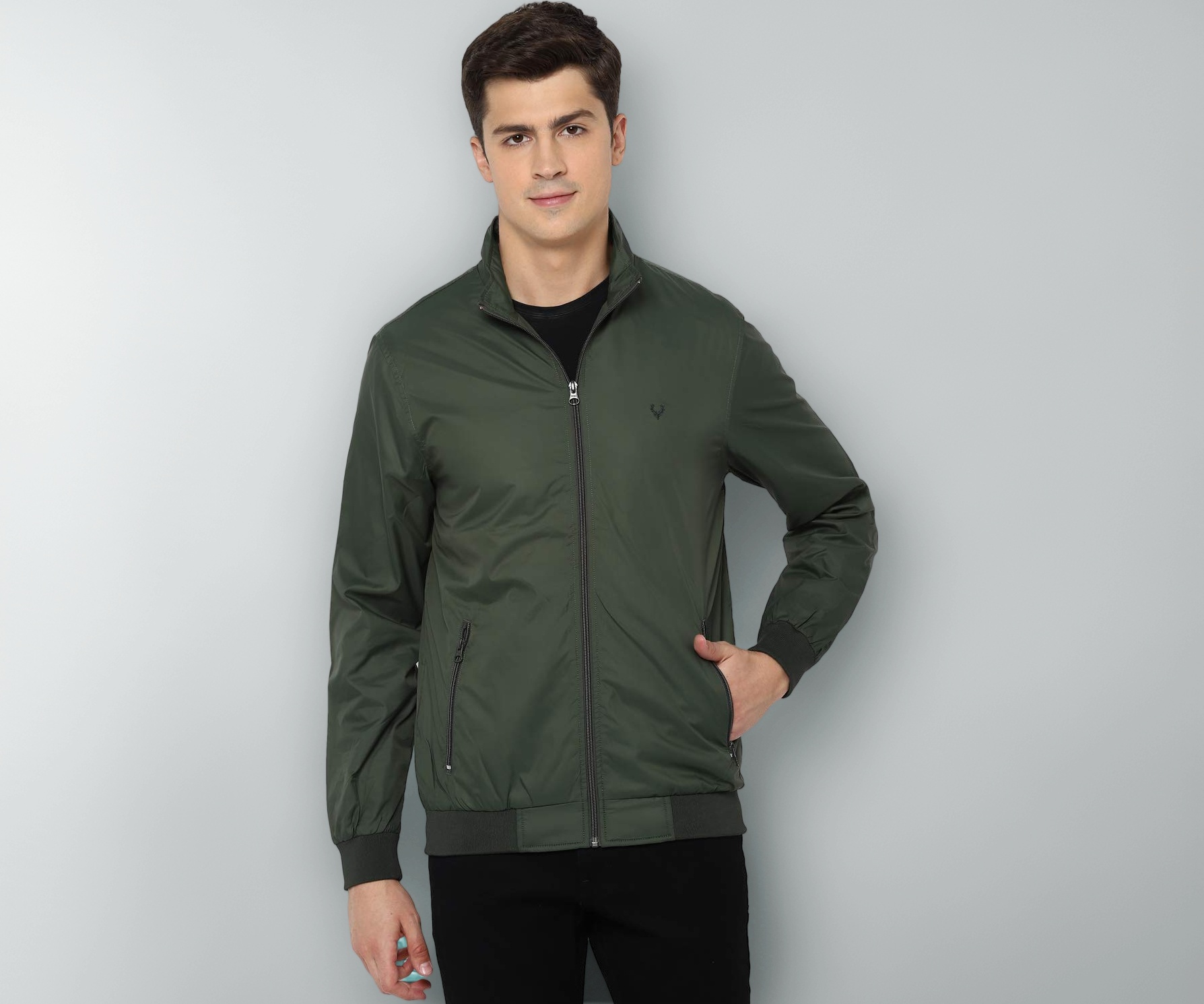 Allen Solly Men's A-Line Coat