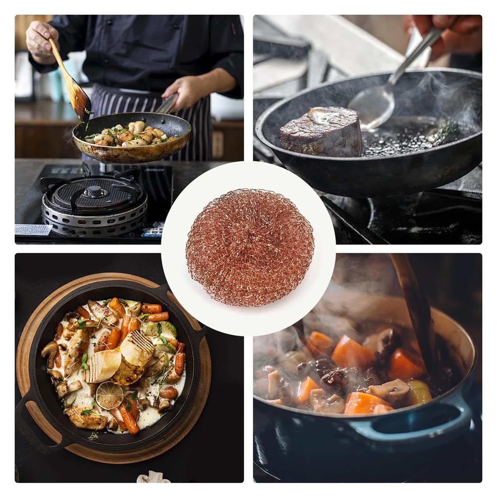 Éponge Grattante Surfaces Fragiles X2 - Eponge à Récurer, Eponge Cuisine, Eponge Grattoir