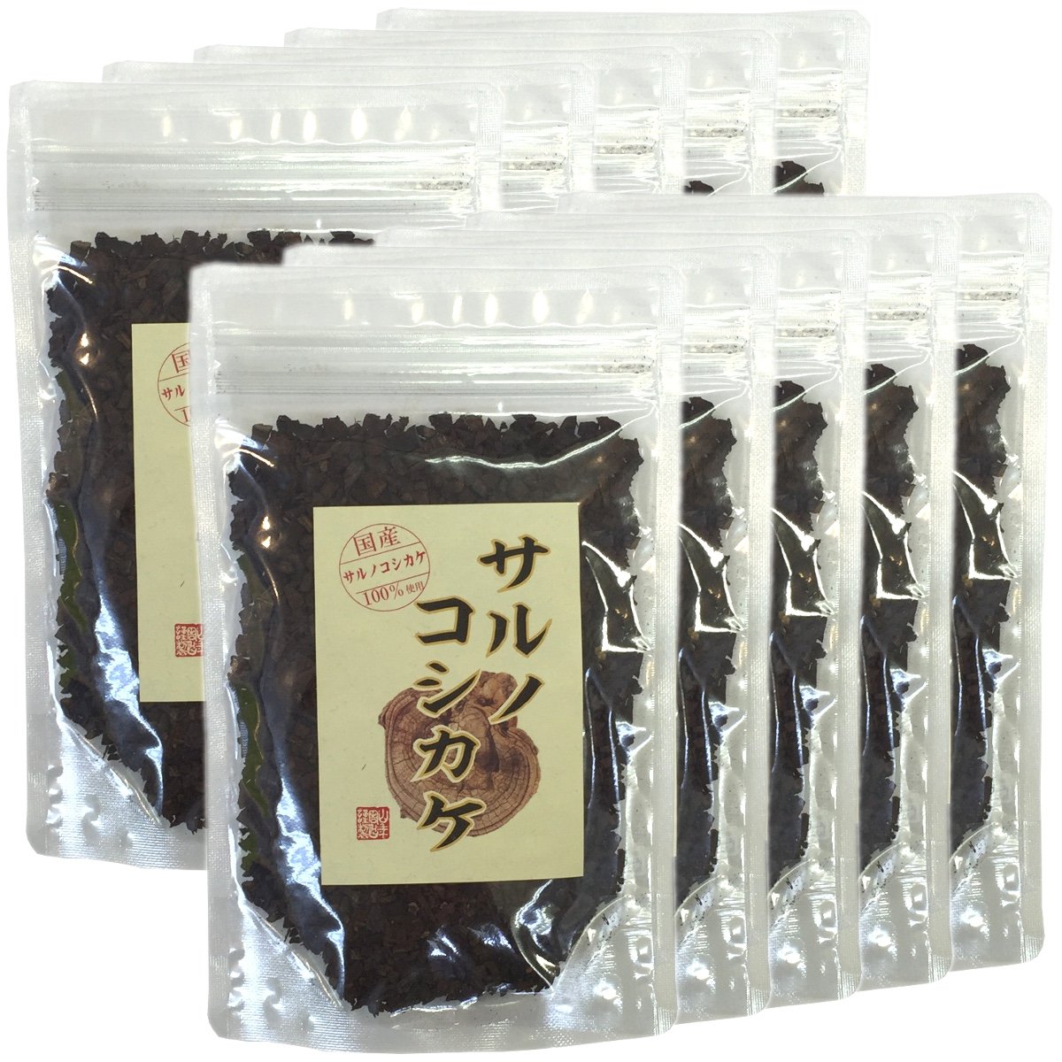 Amazon.co.jp: 【国産 100%】サルノコシカケ茶 70g×10袋セット 宮崎県