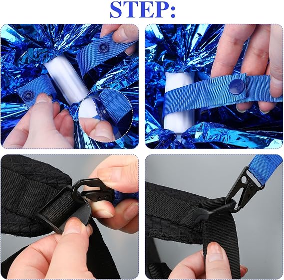 Pom Pom Holders for Backpack