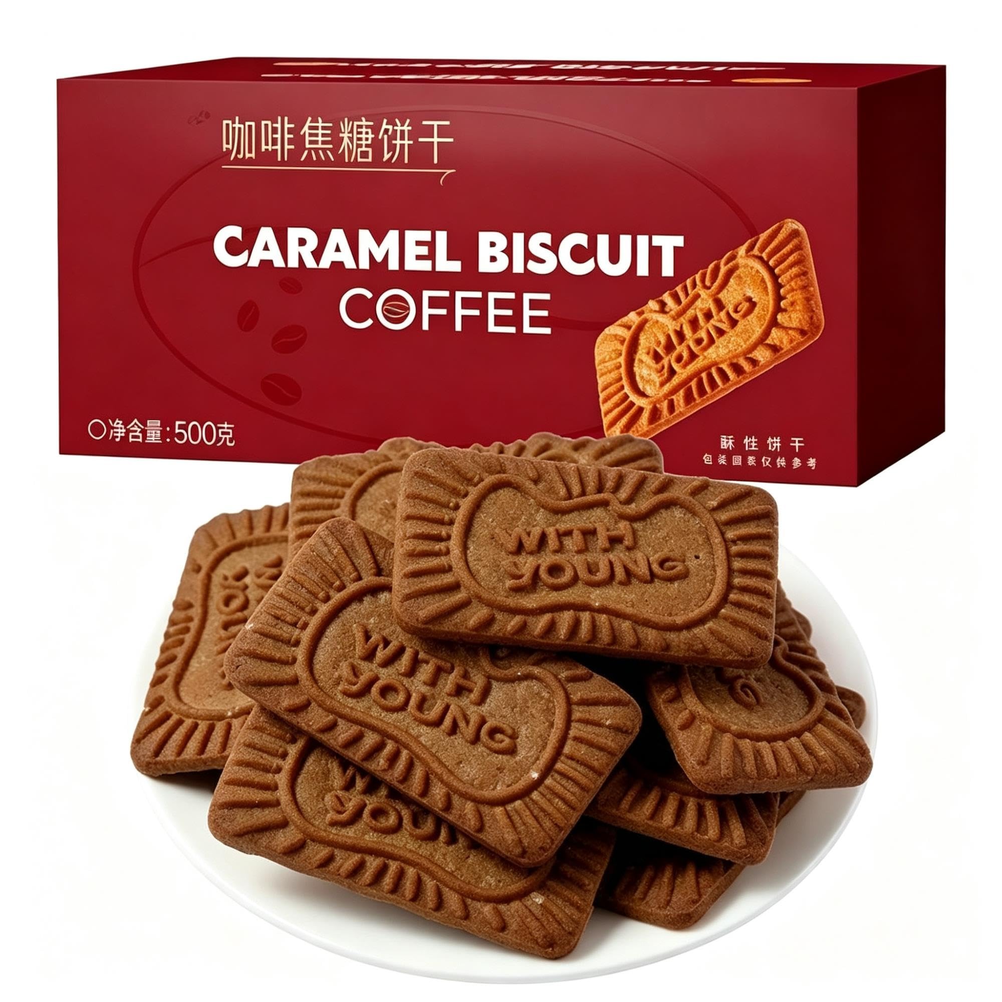 Biscotti Croccanti Al Caramello Al Caffè 500g