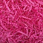 Caleihd Crinkle Cut Paper Grass Cushion Paper Streamer for Christmas Wedding Birthday Bridesmaid Engagement Craft Gift Boxes Bags Filler Decoration 4.5oz Hot Pink