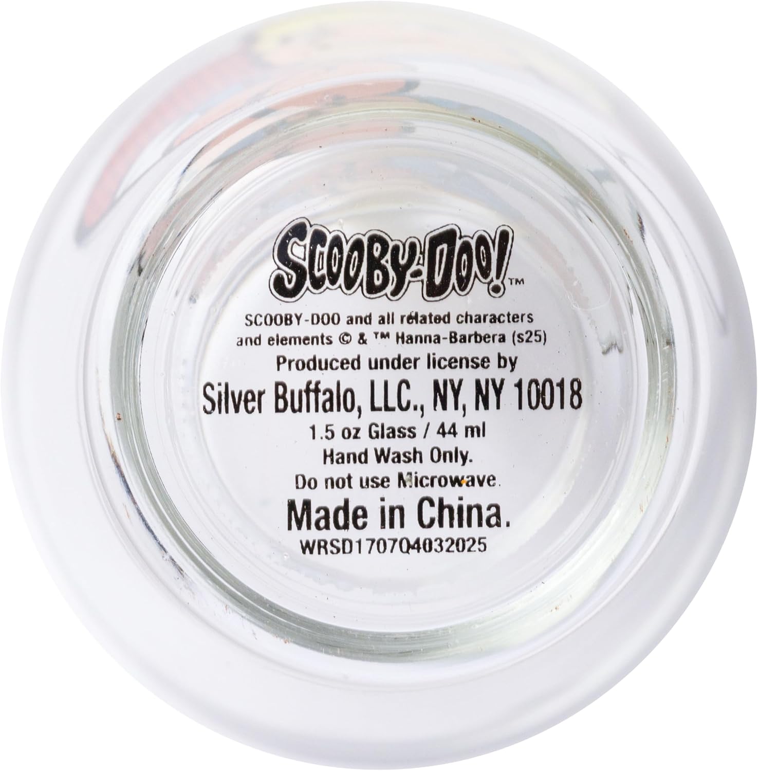 Silver Buffalo Scooby-Doo 6 Piece Mini Glass Set Featuring Scooby-Doo, Shaggy, Velma, Daphne, Fred, and the Mystery Machine, 1.5 Ounces