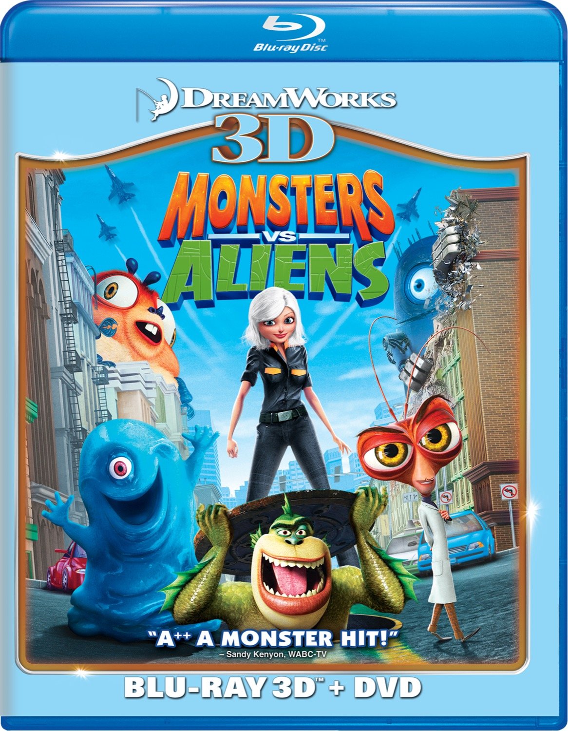Monsters Vs. Aliens 3d (Blu-ray + dvd): Amazon.ca: Kiefer