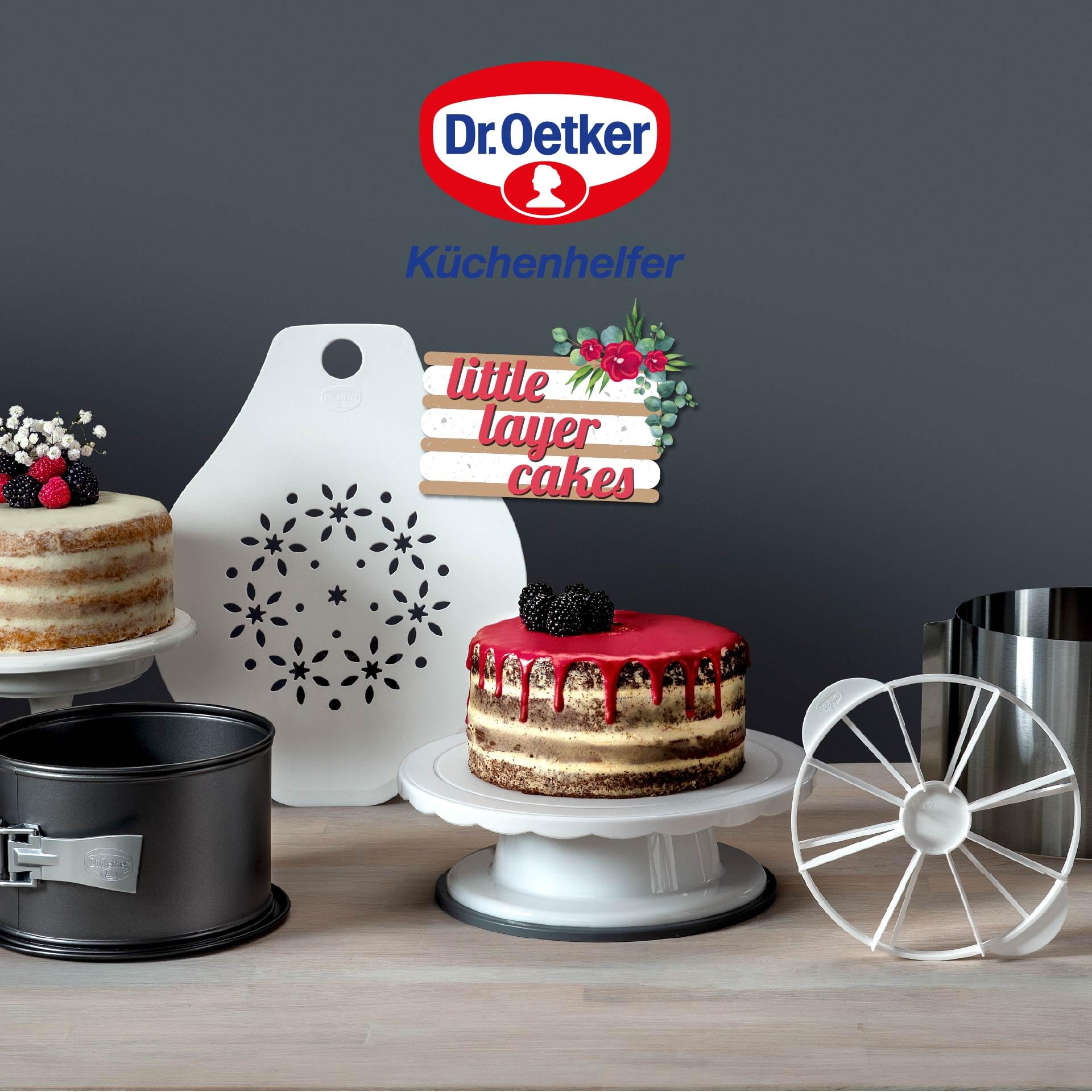 Kersttaart met roze glazuur Recept | Dr