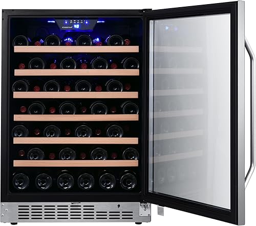 Miniatura 8 de EdgeStar CWR532SZ Enfriador de vino integrado de 24 pulgadas de ancho con 53 botellas