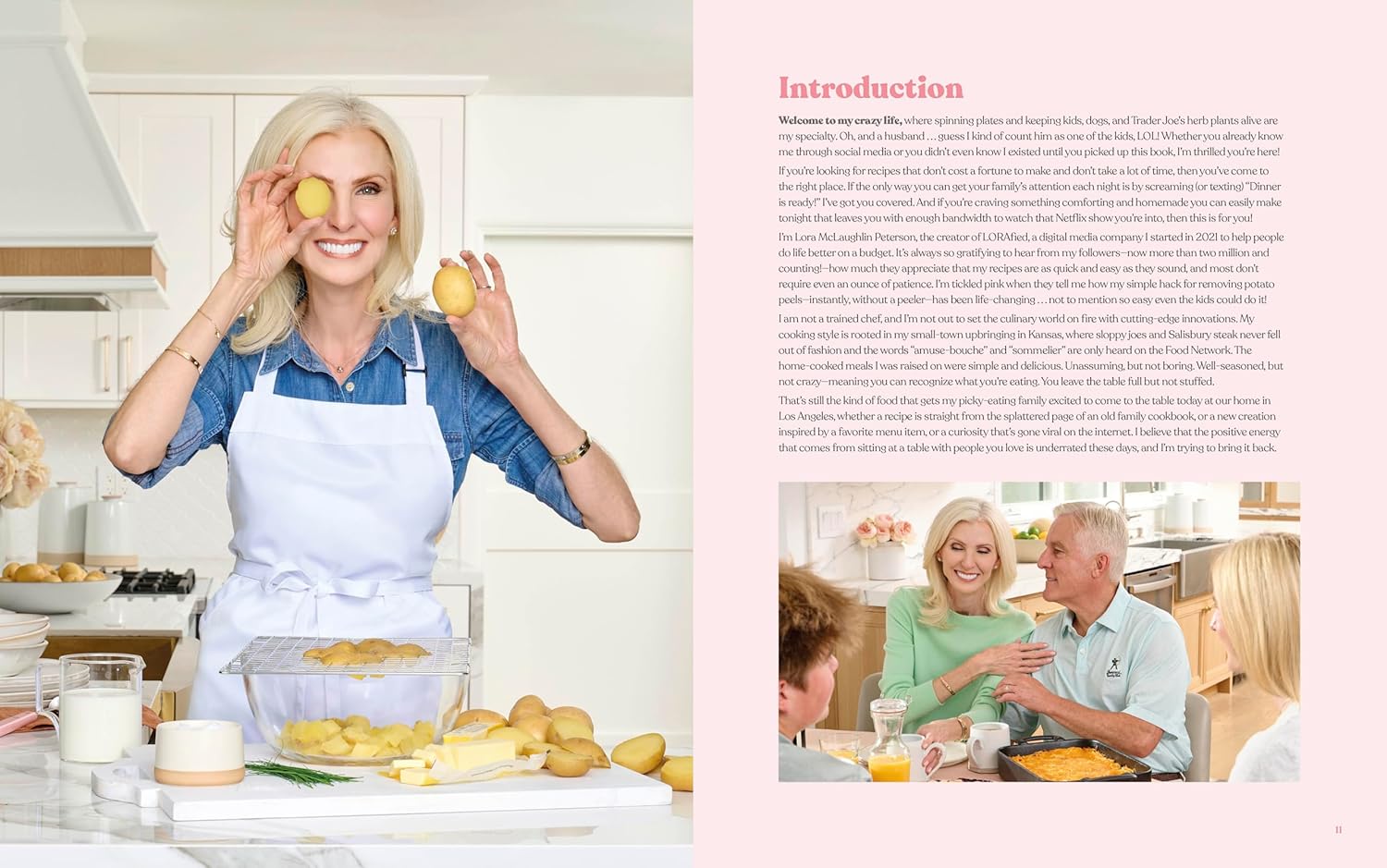 The LORAfied Cookbook: Easy Recipes and Budget-Friendly Hacks to Feed the Whole Family      Hardcover – May 5, 2026