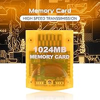 Vista 7 de Suncala Memory Card Compatible with Gamecube and Wii Console 1024MB Memory Card for Nintendo Gamecube