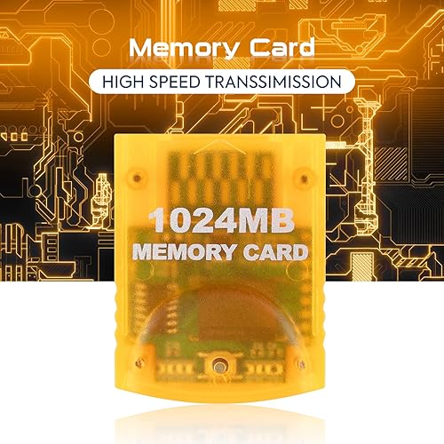 Miniatura 7 de Suncala Memory Card Compatible with Gamecube and Wii Console 1024MB Memory Card for Nintendo Gamecube
