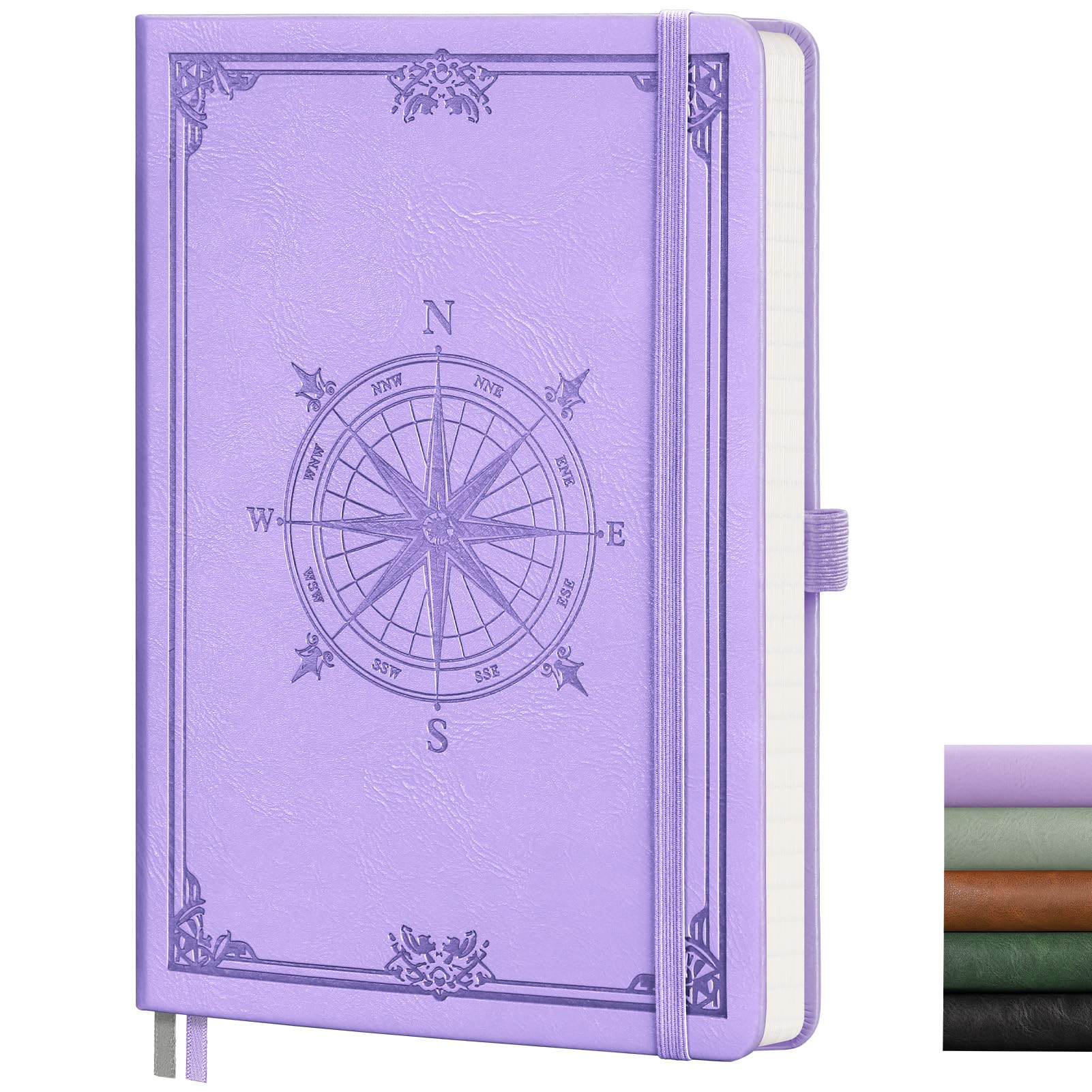 AUTEMPO A5 Sketchbook, Blank Notebook 192 Pages, Hardcover, Light Purple