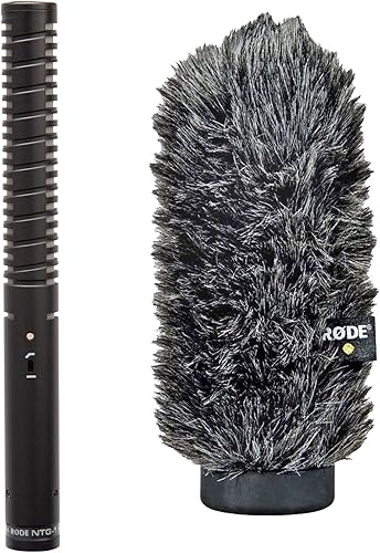 Rode NTG-1 Richtmikrofon WS6 Fell-Windschutz