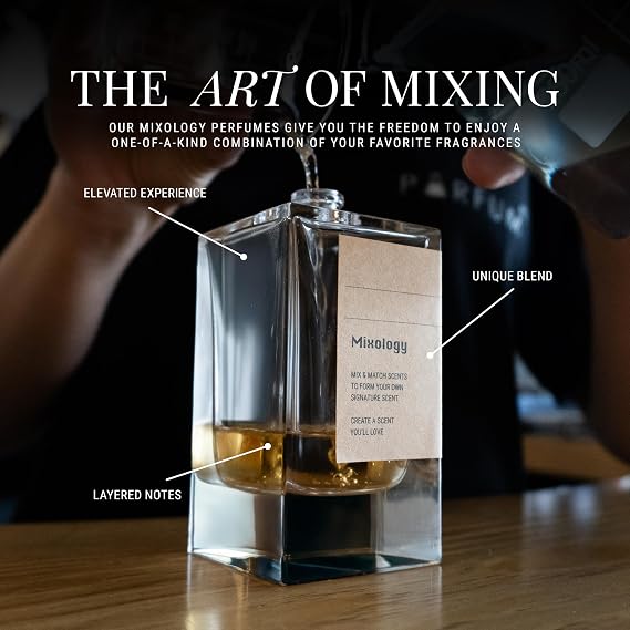 Mixology Collection Mixture of Co.co Made.moiselle, Gabrielle and Cha.nce Eau Fraiche, Floral and Citrus Scent, Lasting Luxury Fragrance, Unisex Eau de Parfum for Daily Use - 100 ml, 1 Bottle