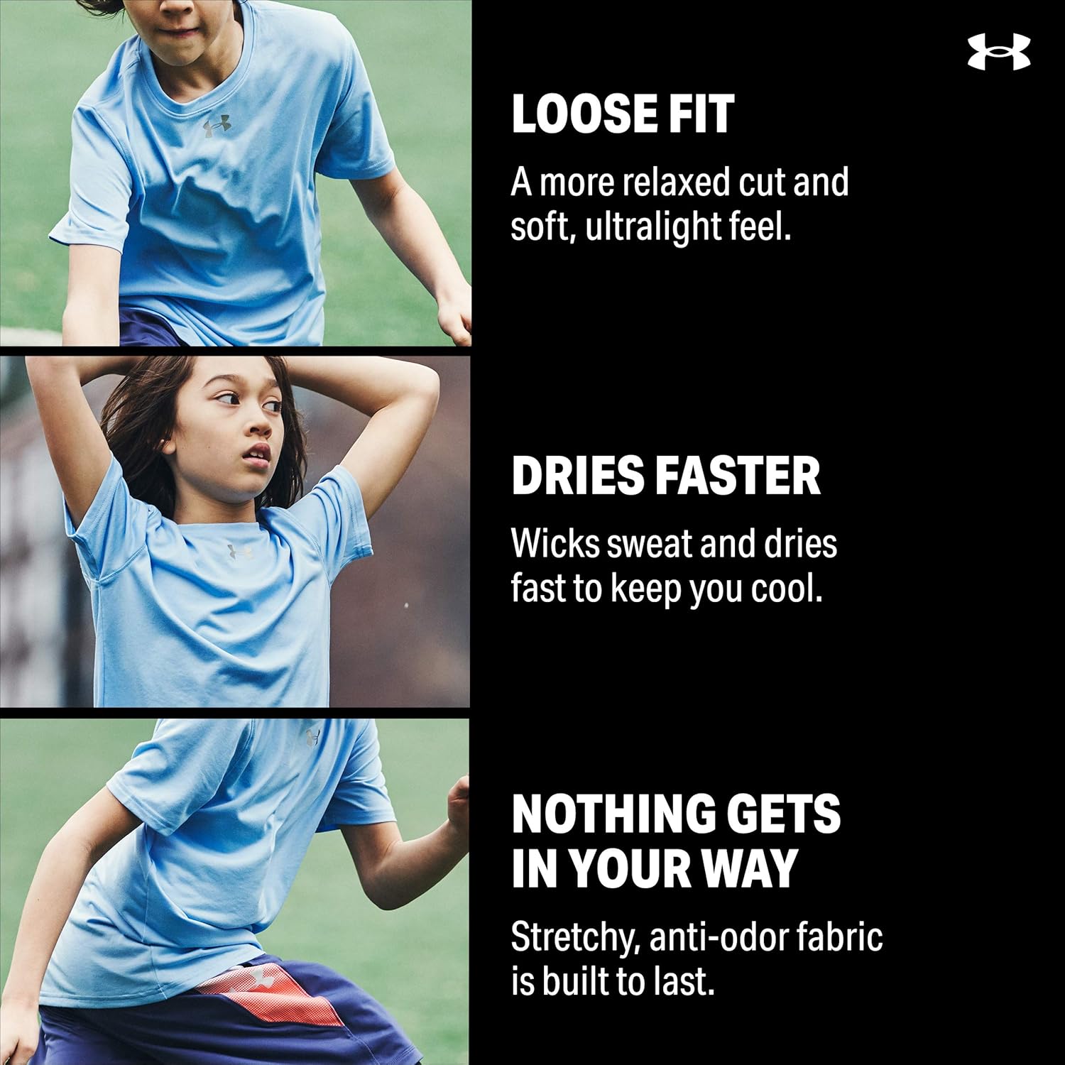 Under Armour Boys Locker Tee Short-Sleeve T-Shirt