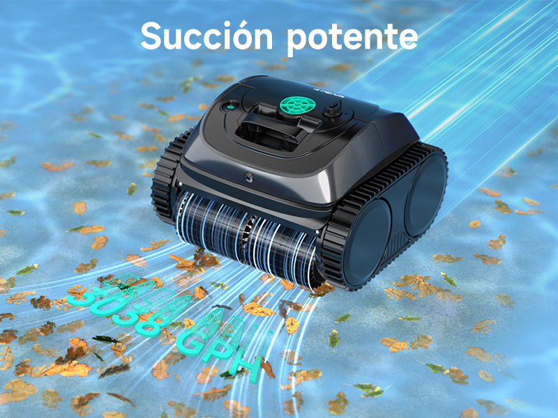 robot piscina limpiafondos y paredes