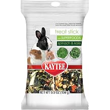 Kaytee Small Animal Treat Stick with Superfoods، Spinach & Kale، 5.5 oz