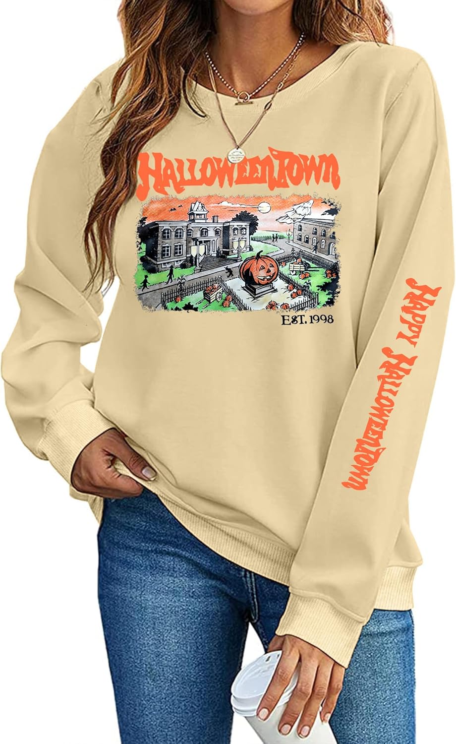 hohololo Christian Sweatshirts for Women Christmas Shirts Jesus Faith Long Sleeve Bow Graphic Pullover Tops