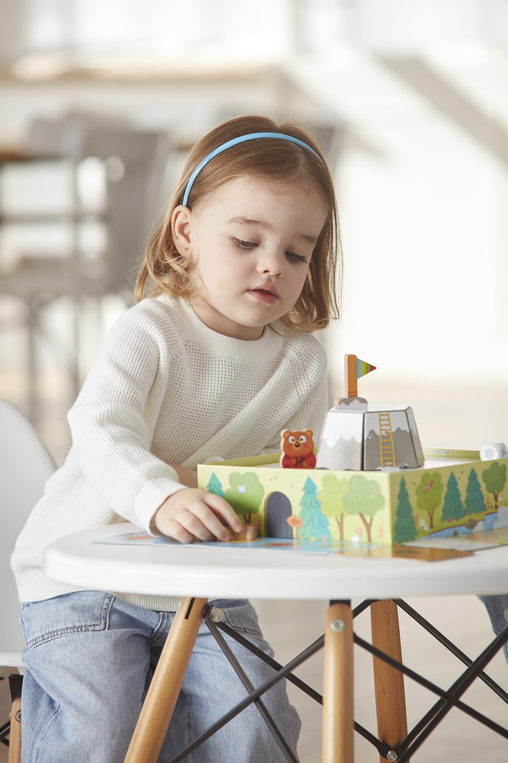 Goula Bear Adventure, Kids Board Games, Capture the Flag Game, Reach the Mountain & Develop Early Learning Skills - Image 2