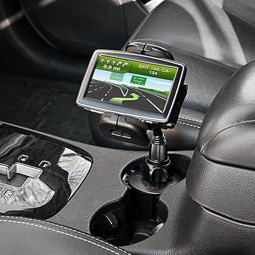 Miniatura 5 de Bracketron Cup-iT - Soporte para portavasos para coche, manos libres, compatible con iPhone X 8 Plus 7 SE 6s 6 5s 5 Samsung Galaxy S9 S8 S7 S6 S5