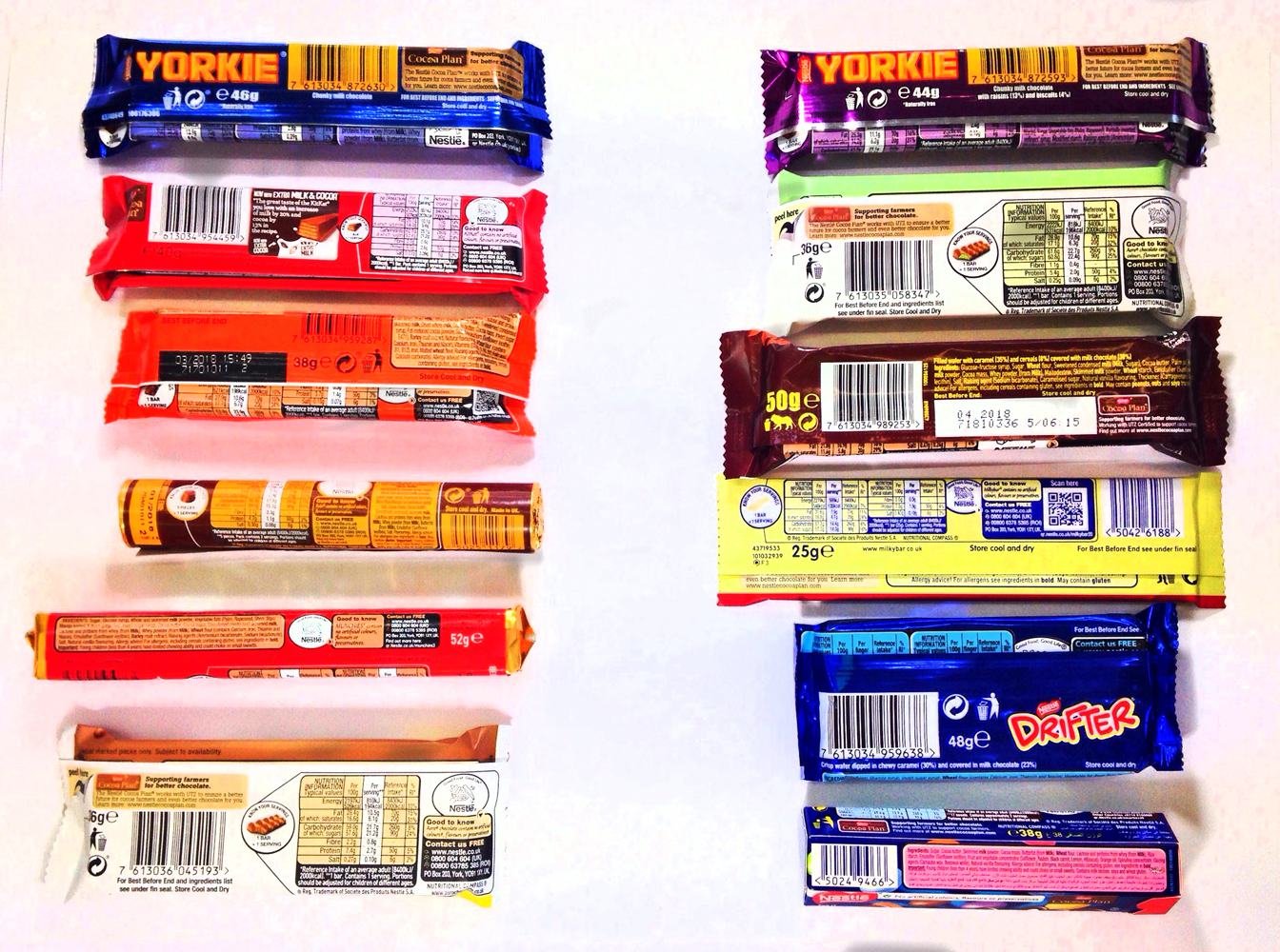 British Foods Worldwide Nestlé Gift Box 12 British Chocolate Bars