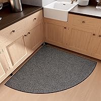 Vista 9 de Tapete de Cocina 1 PCS, Alfombras Acolchadas Antideslizantes para Piso de Cocina, Tapete Corredor Absorbente de Comodidad para Estar de Pie Lavable