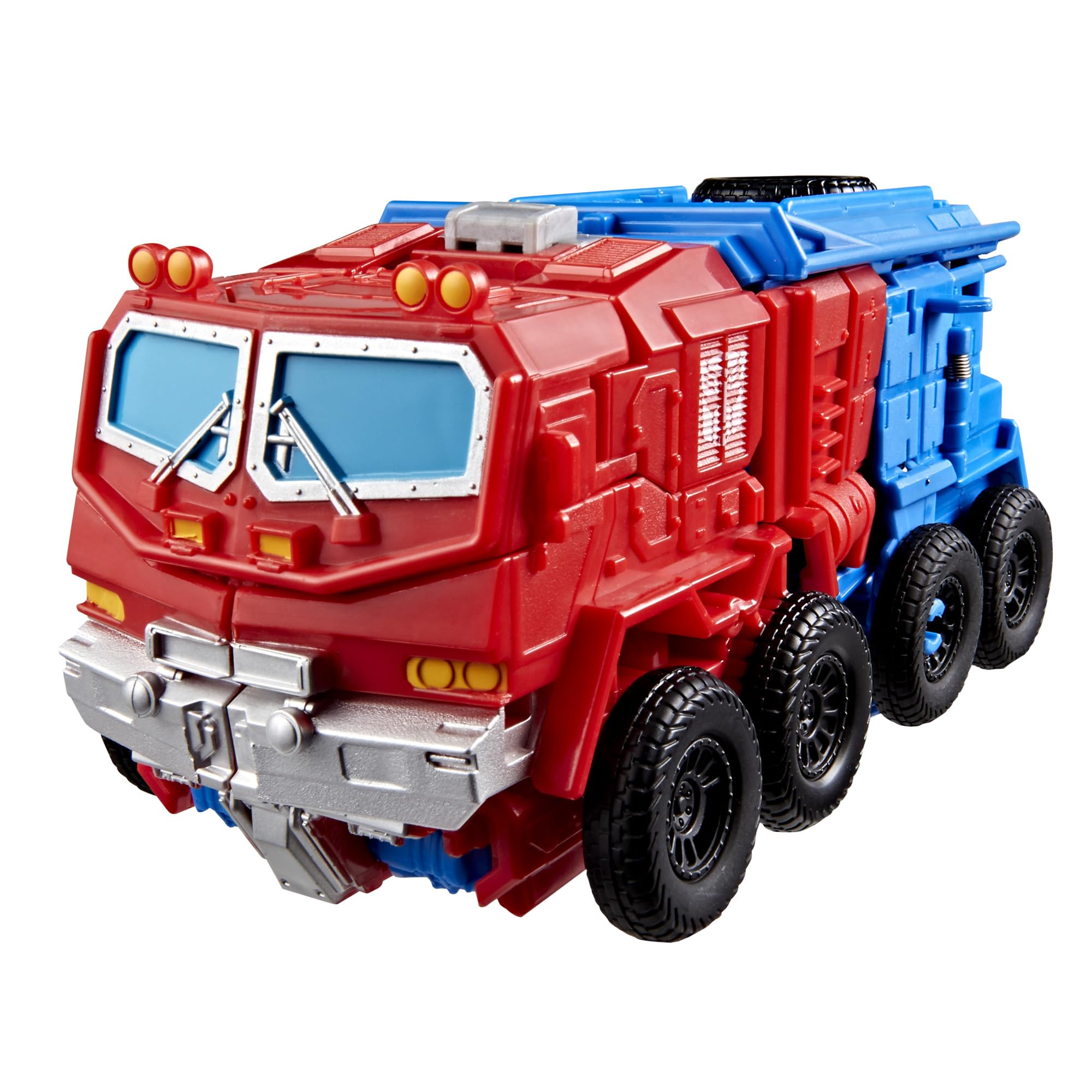 Transformers Smash Changers Optimus Prime Action-Figur, lässt Sich vom Roboterspielzeug in einen Truck verwandeln, ab 6 Jahren