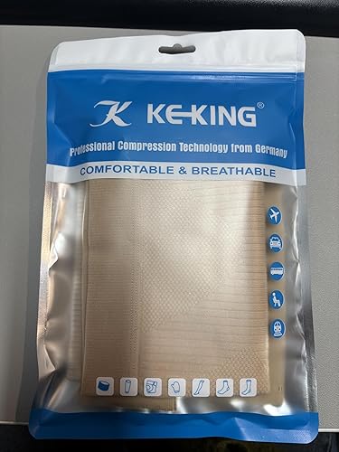 Miniatura 5 de Mangas de compresión para muslos (par) para mujeres y hombres, manga de compresión de isquiotibiales para alivio del dolor y recuperación de