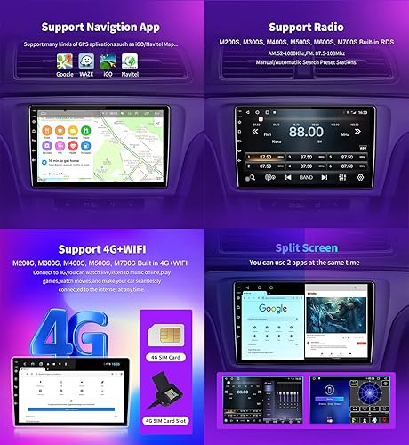 Miniatura 4 de Android 11 - Estéreo para automóvil de 9 pulgadas, pantalla táctil compatible con SsangYong Korando 3 Actyon 2 2010-2013, juego de coche integrado y