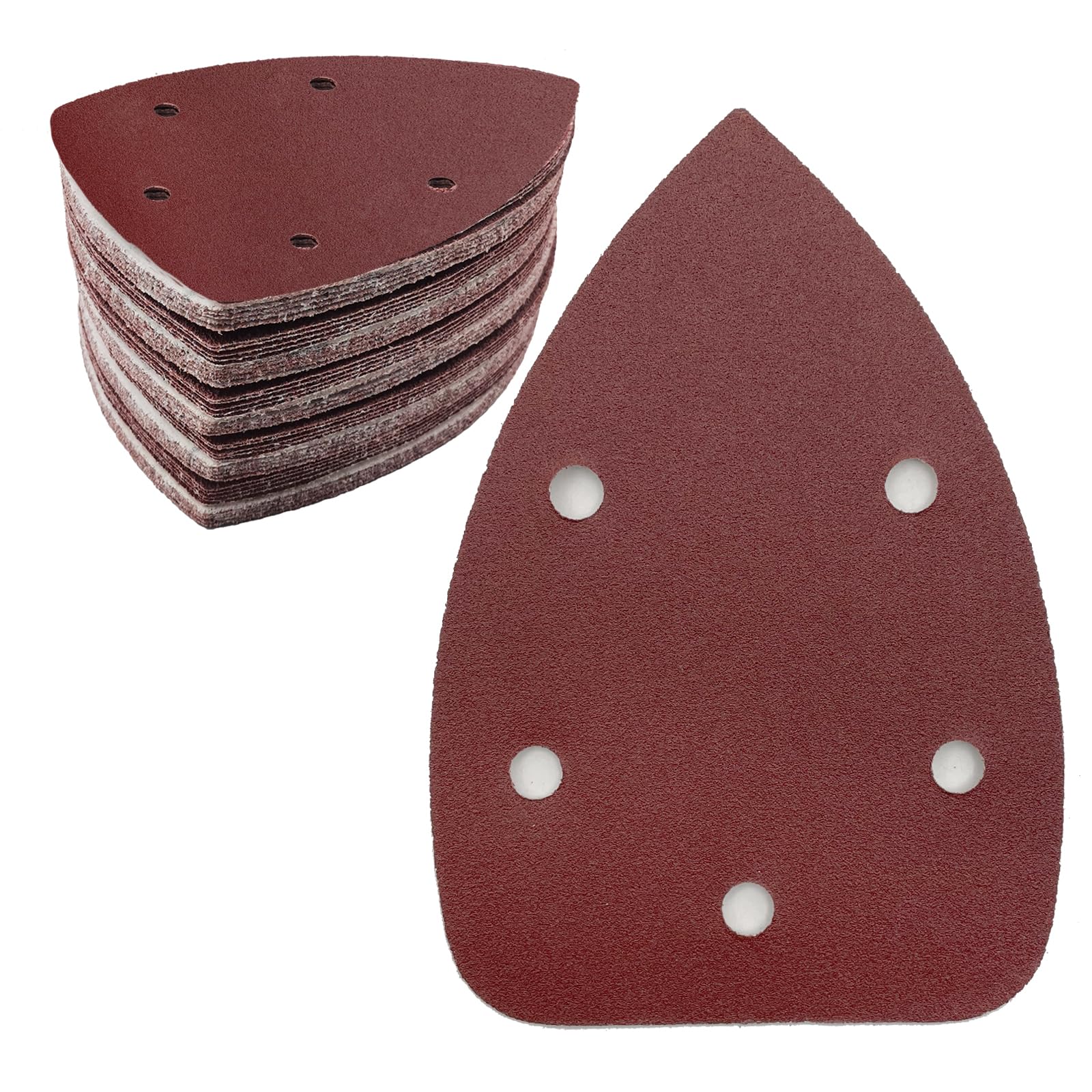 Pack of 50 Sandpaper Triangle Sanders