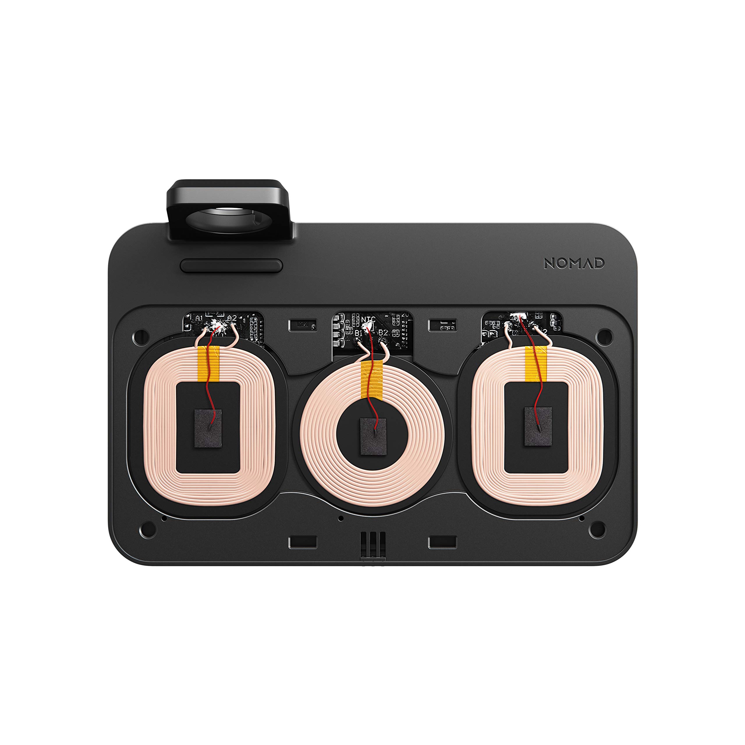 スマホアクセサリー NOMAD Base Station - Apple Watch Amazon.com: Nomad Leather Power Delivery Base Station Apple