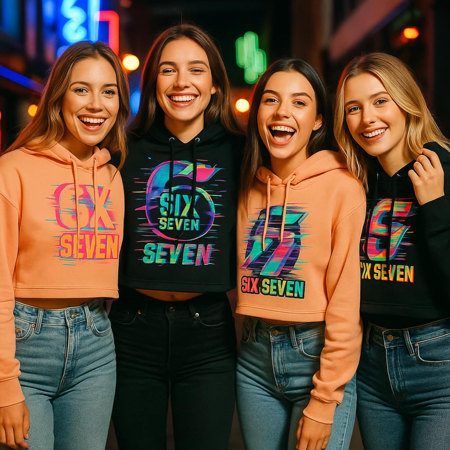 Customized Bella Canvas Women's Cropped Fleece Hoodie Add Text Personalized Hoodie Cropped - Image 7